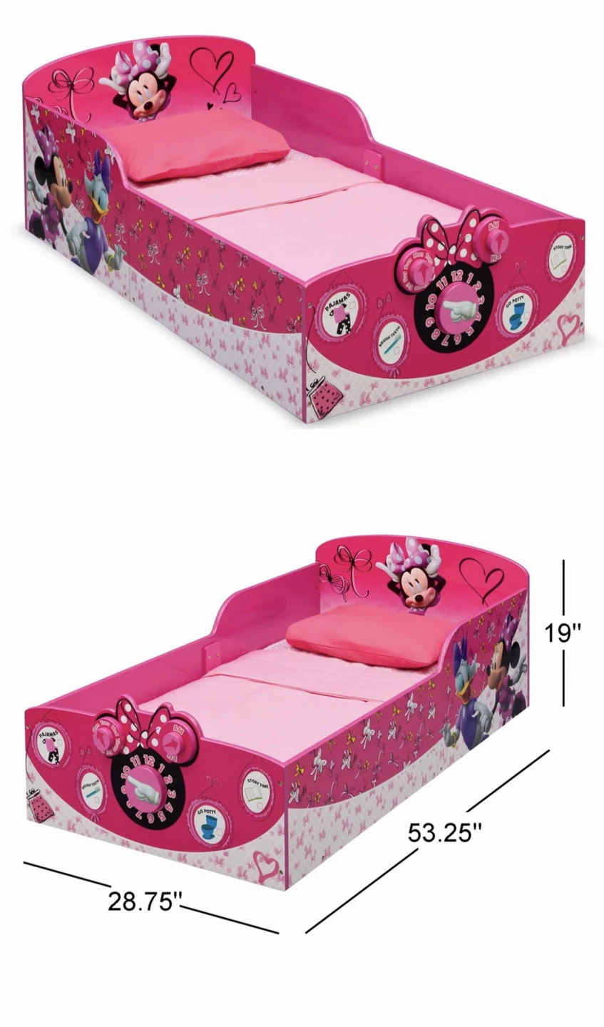 Minnie Mouse Toddler Bed for Sale - photo 3