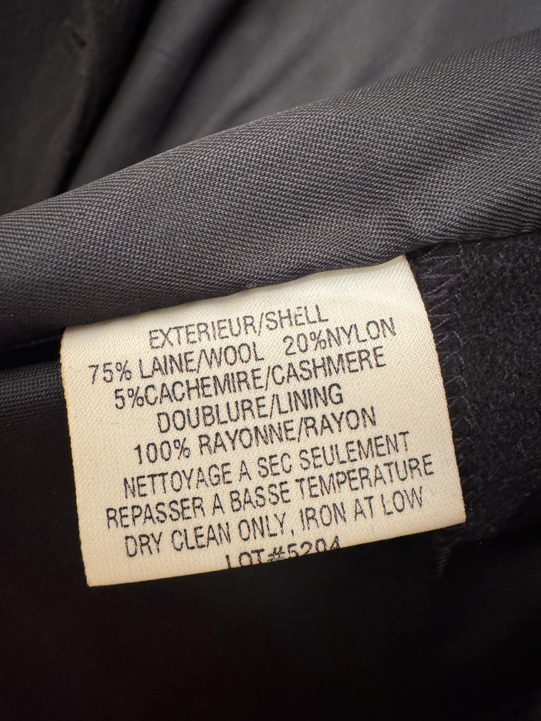Flair Sport Black Wool Blend Blazer - Size 10 - photo 3