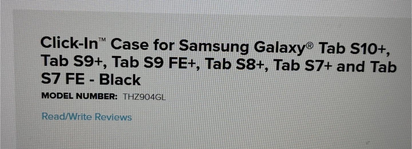 Targus Click-In Case for Samsung Galaxy Tab - photo 5