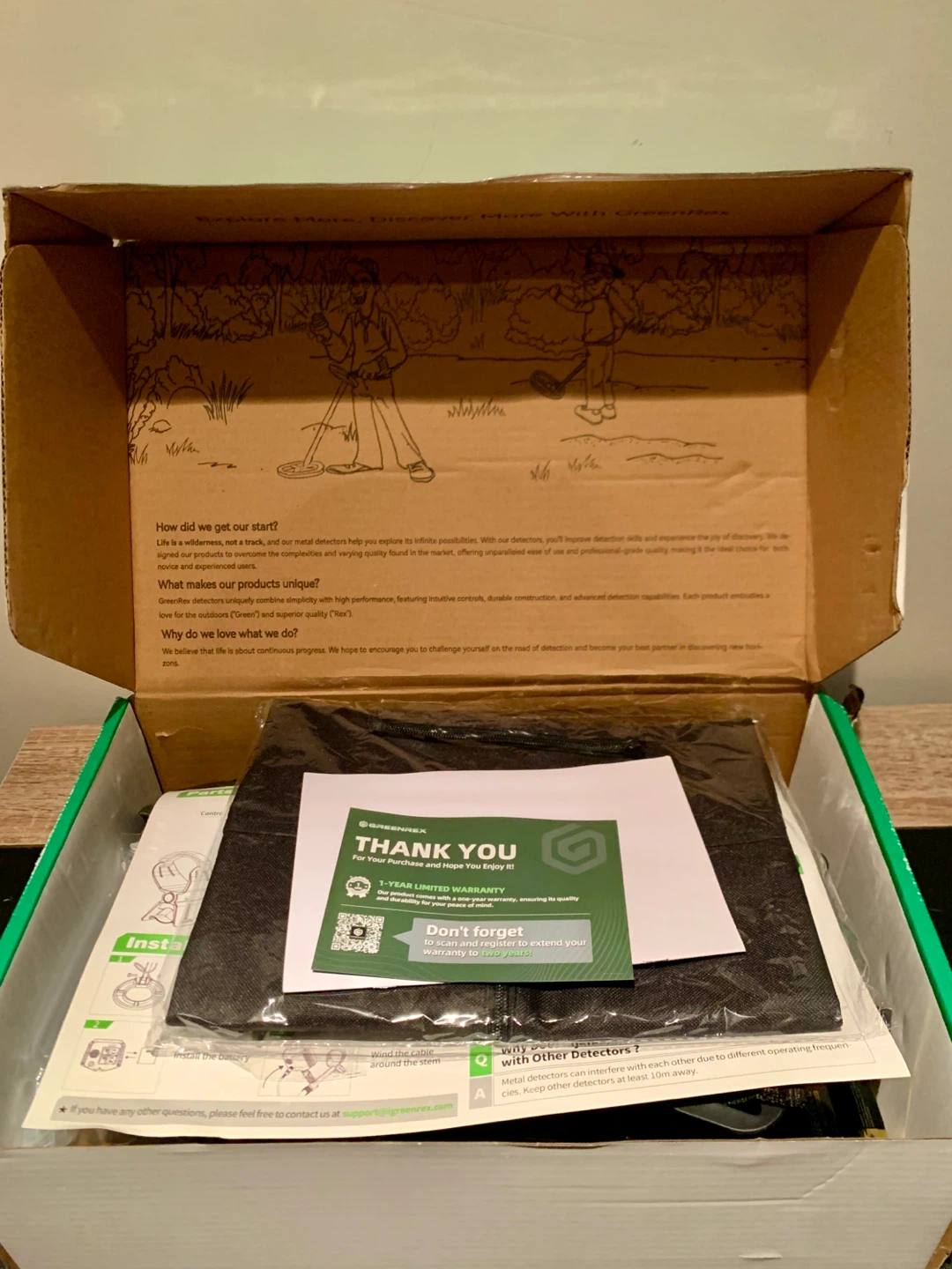 NEW - Greenrex REX-8 Starter Metal Detector for Treasure Hunting - photo 4