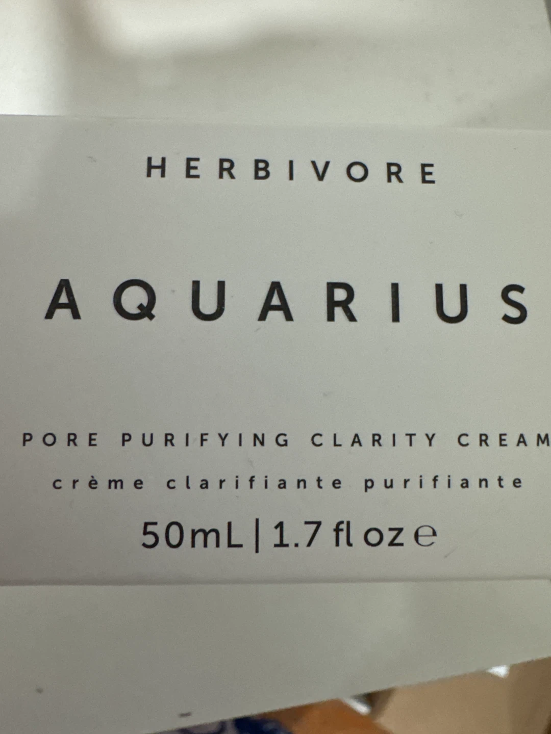 Herbivore Aquarius Pore Purifying Clarity Cream 50mL - photo 2