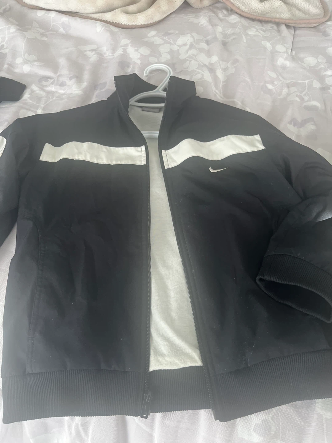 Nike Jacket Black White
