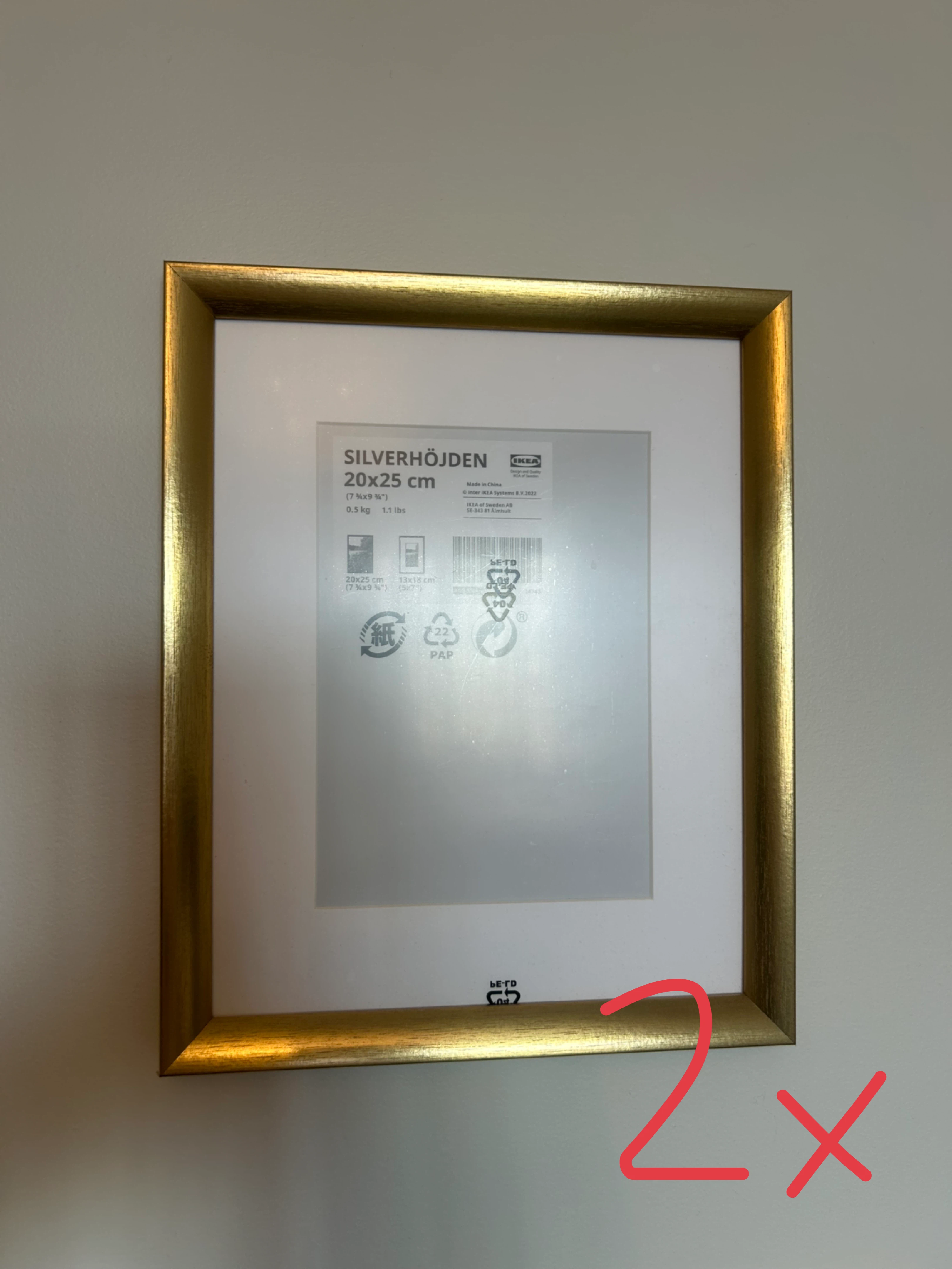 IKEA Silverhöjden Photo Frames (5 Frames Total) - photo 2