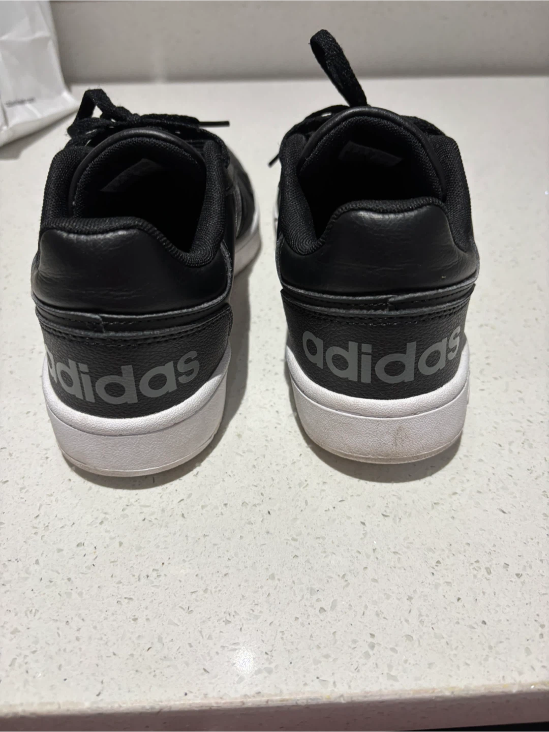 Adidas Black Leather Sneakers - photo 3
