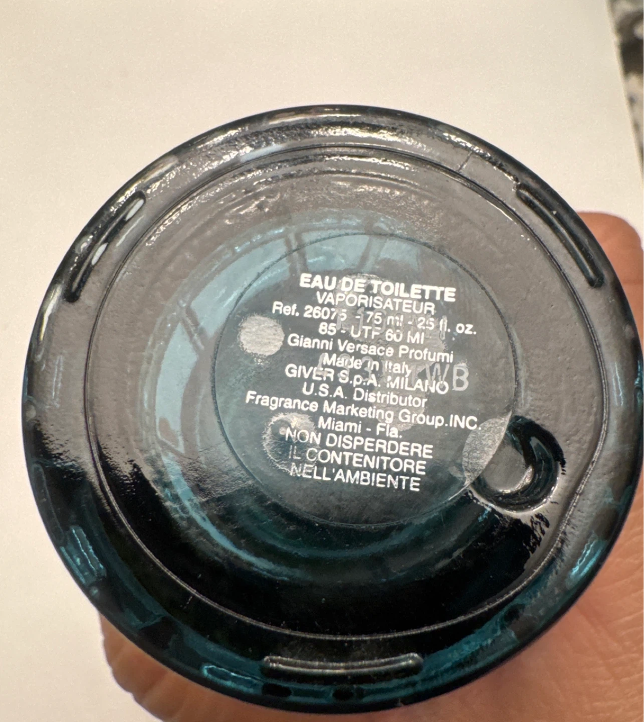 Versace Blue Jeans Man Eau de Toilette 75 ml - photo 2