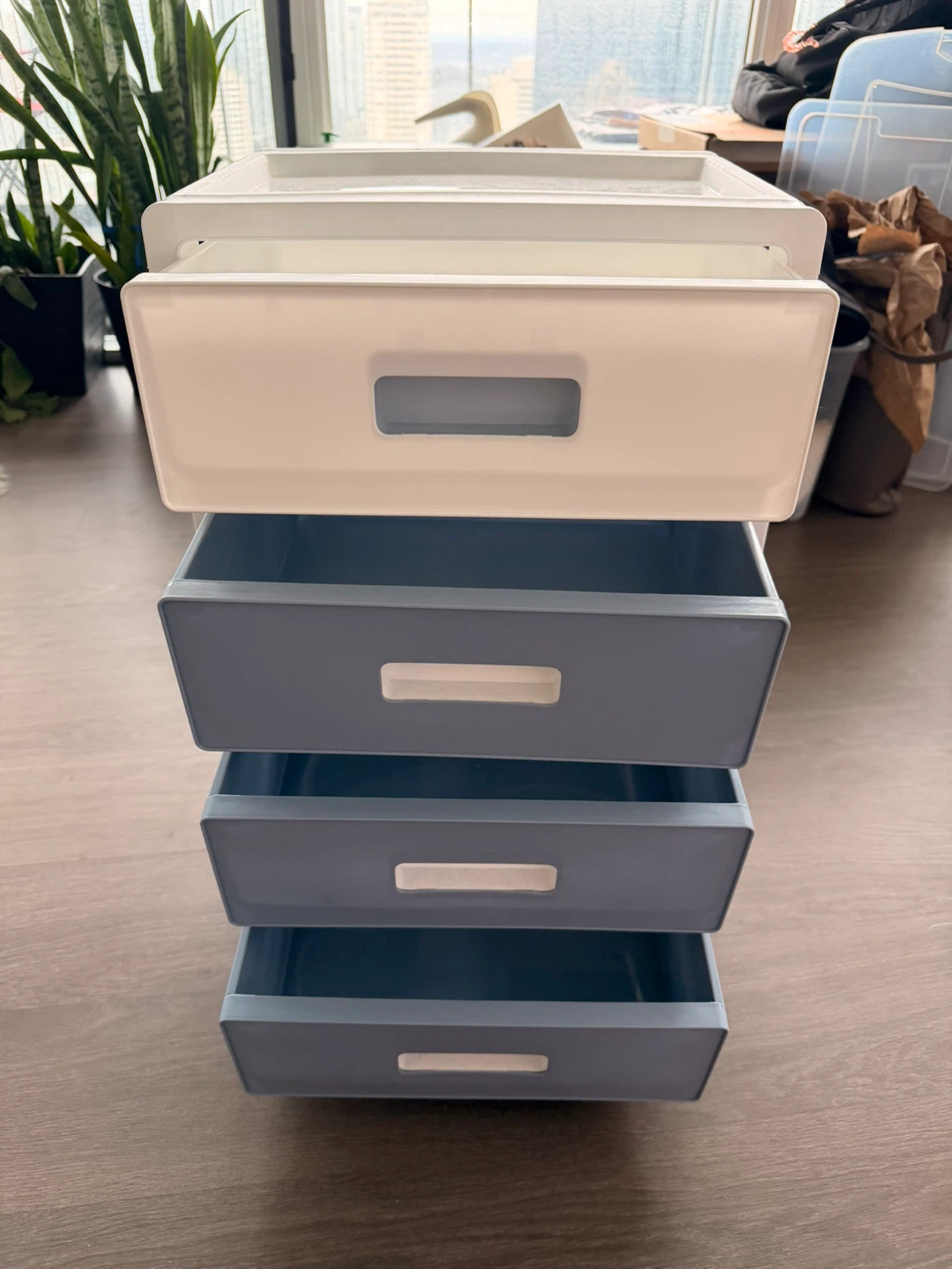 Plastic Drawer Storage Unit