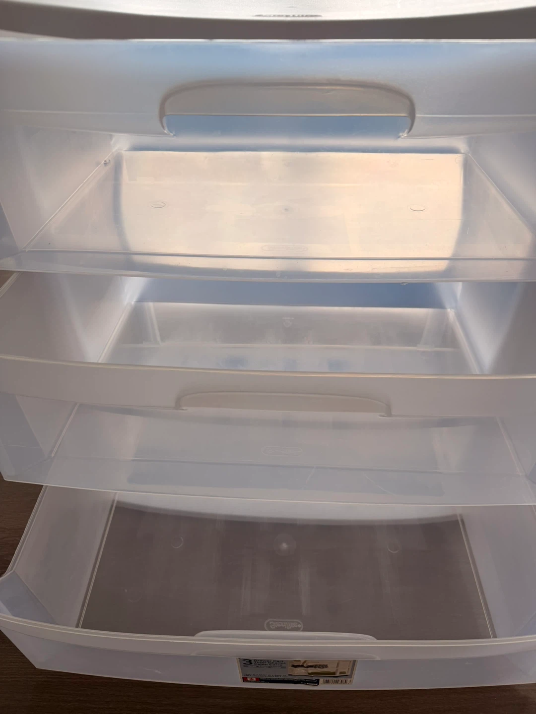 Sterilite 3-Drawer Wide Storage Unit - photo 3