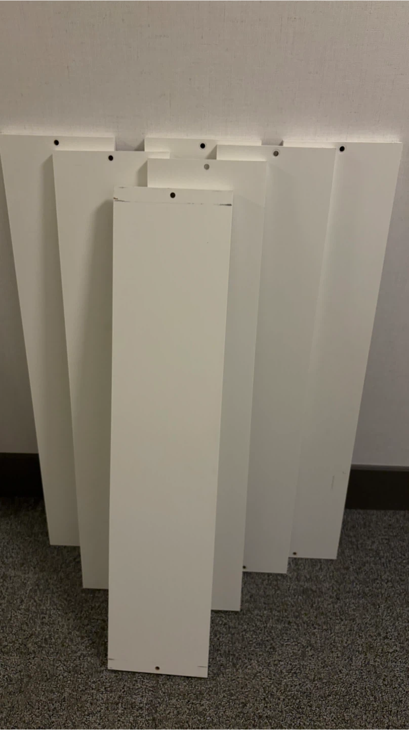 White Shelves (Set of 6)
