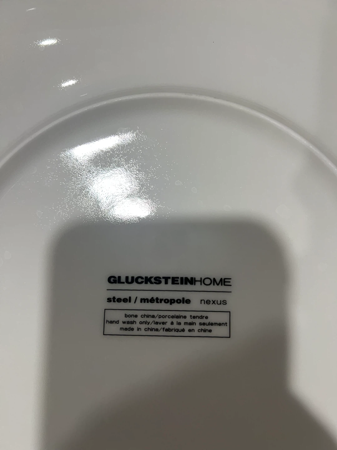 GlucksteinHome Nexus Bone China Plates (Set of 2) - photo 2