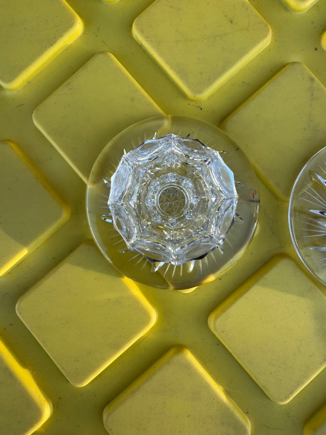 Pinwheel crystal Candlestick Holders (Set of 2) - photo 3
