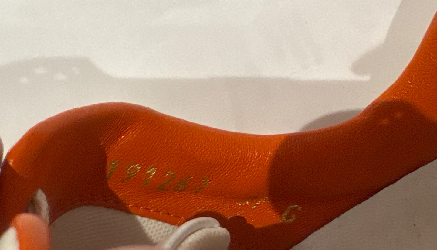 Gucci Ace Sneakers White/Orange Size 37 - photo 3