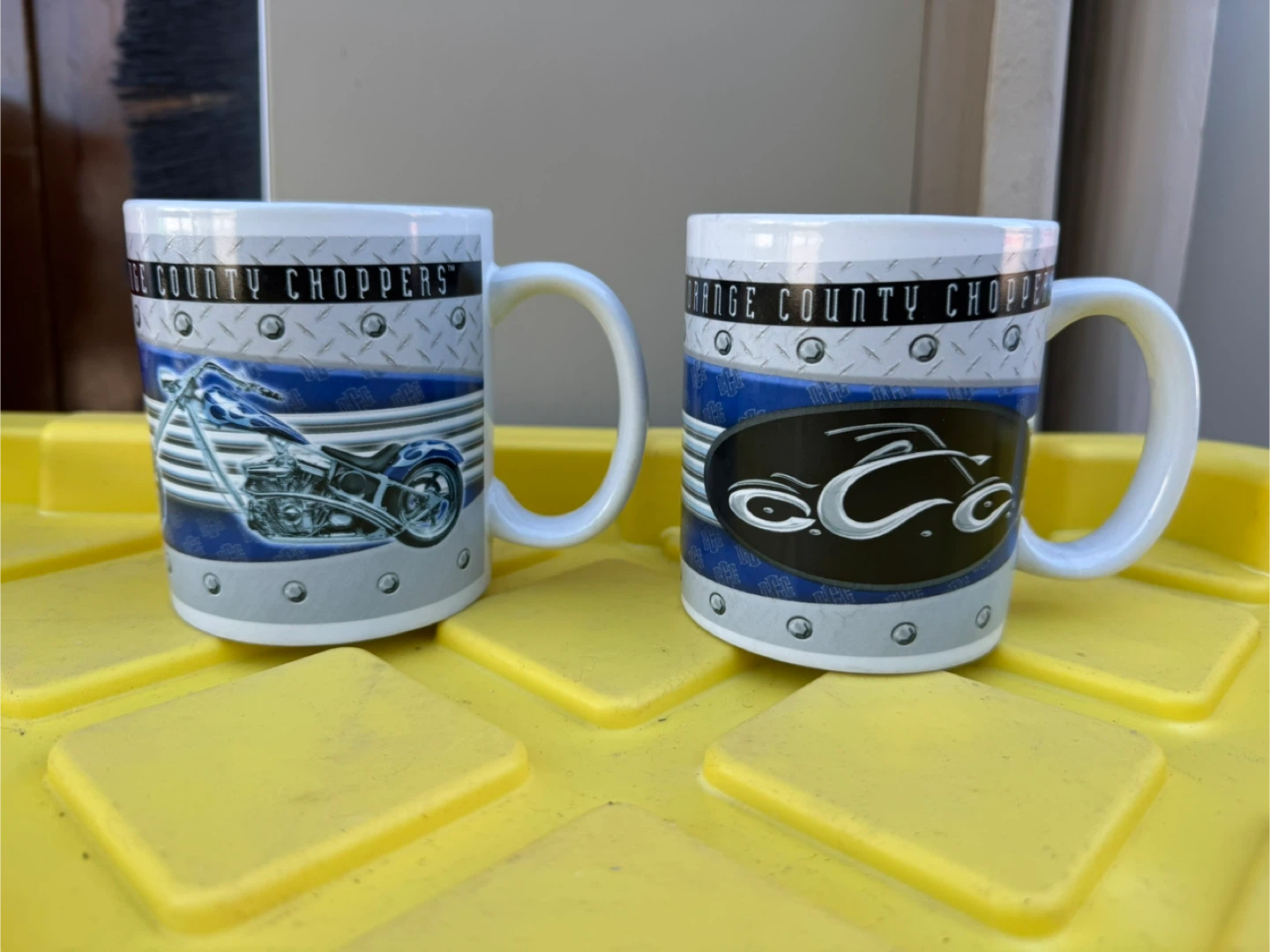 Orange County Choppers Set of 2 Mugs