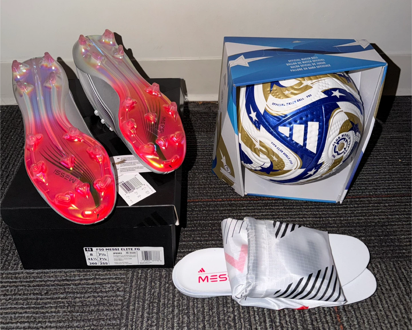 Adidas F50 Elite Soccer Cleats and Official Match Ball - photo 2