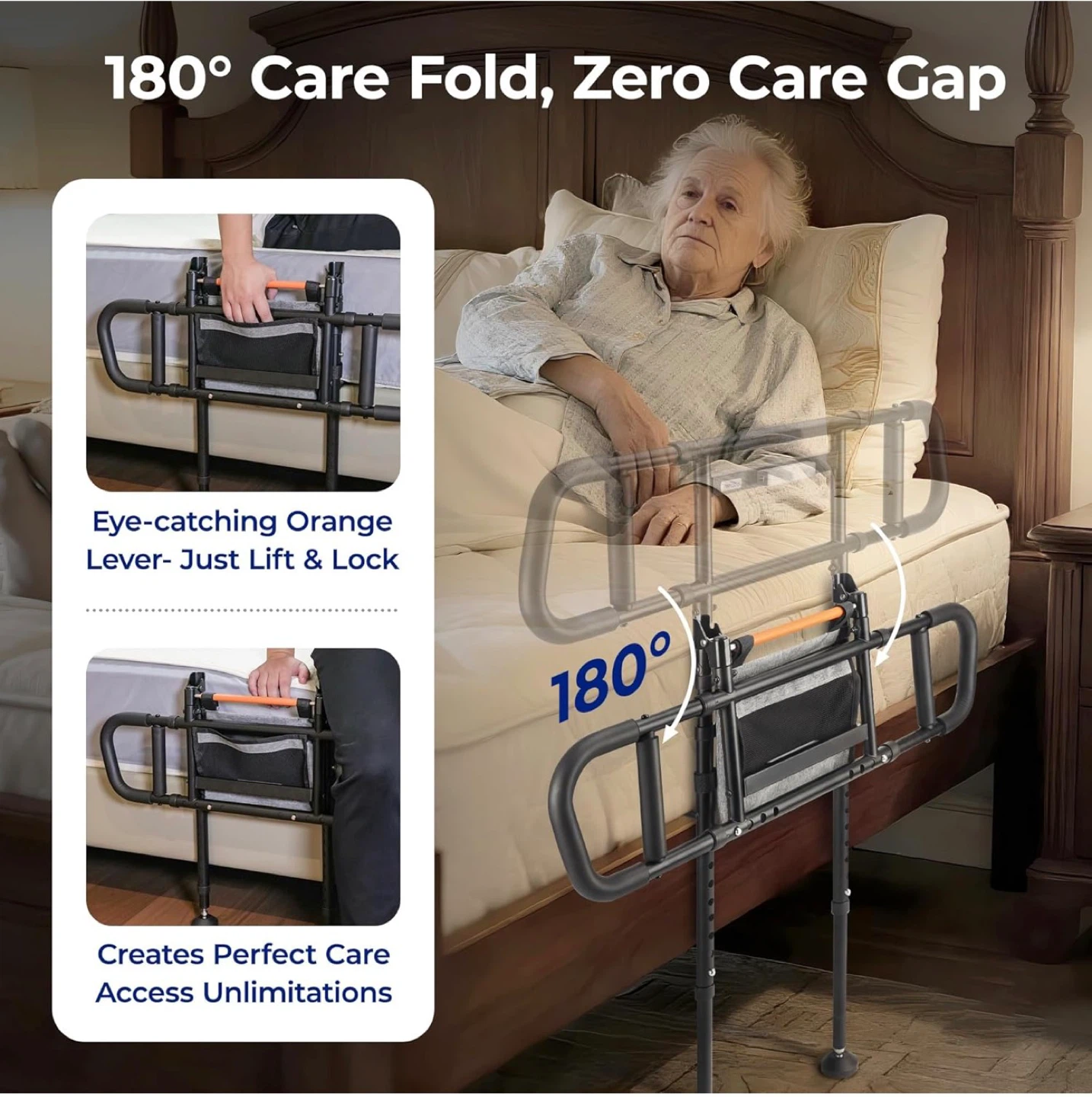 Nimood Bed Rails with Motion Light - Brand New in Box - photo 5