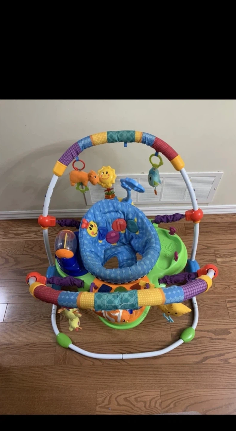 Play Jumper with Lights and Toys for Babies