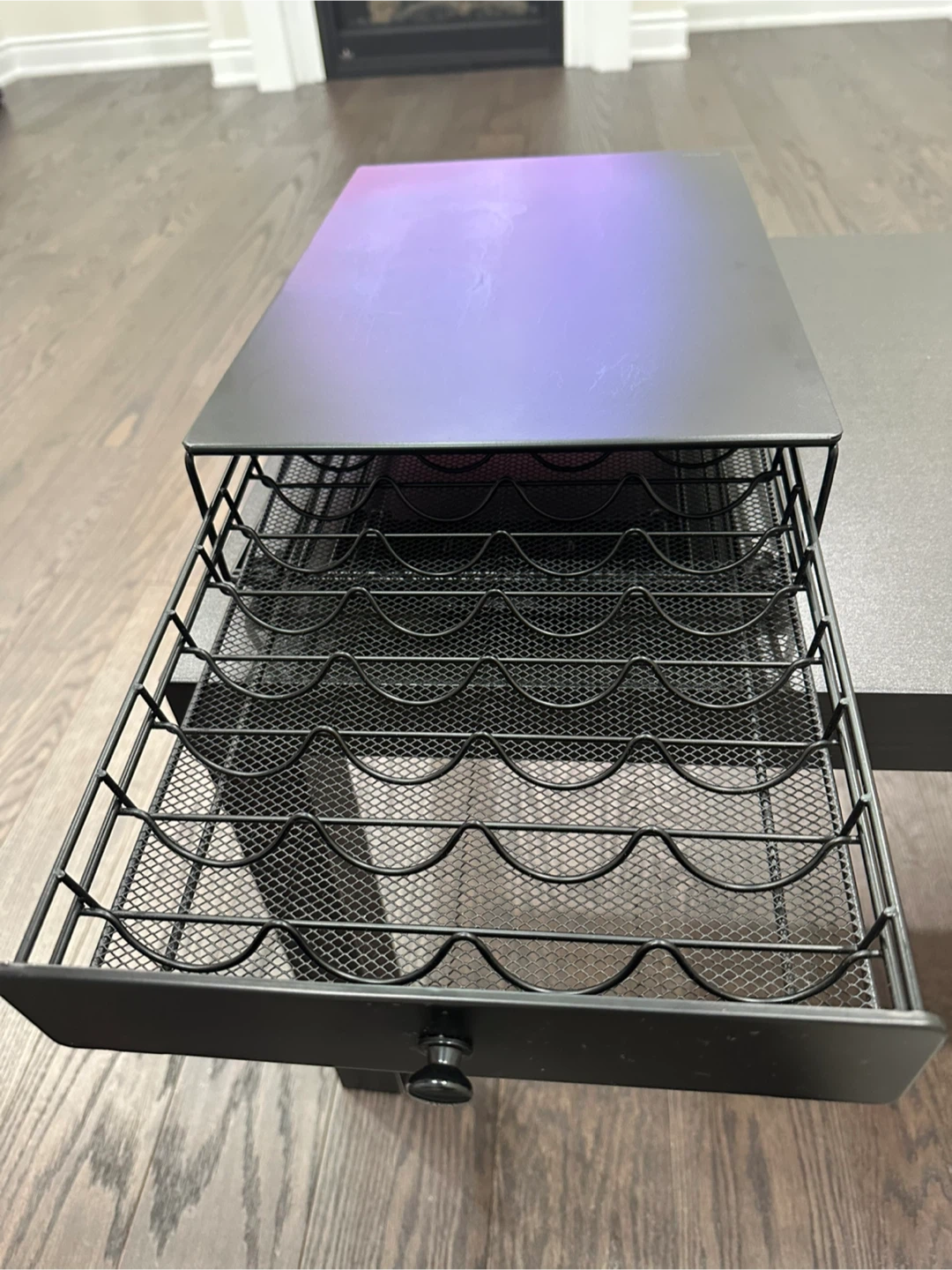 Black Metal Coffee Pod Drawer Organizer - photo 2