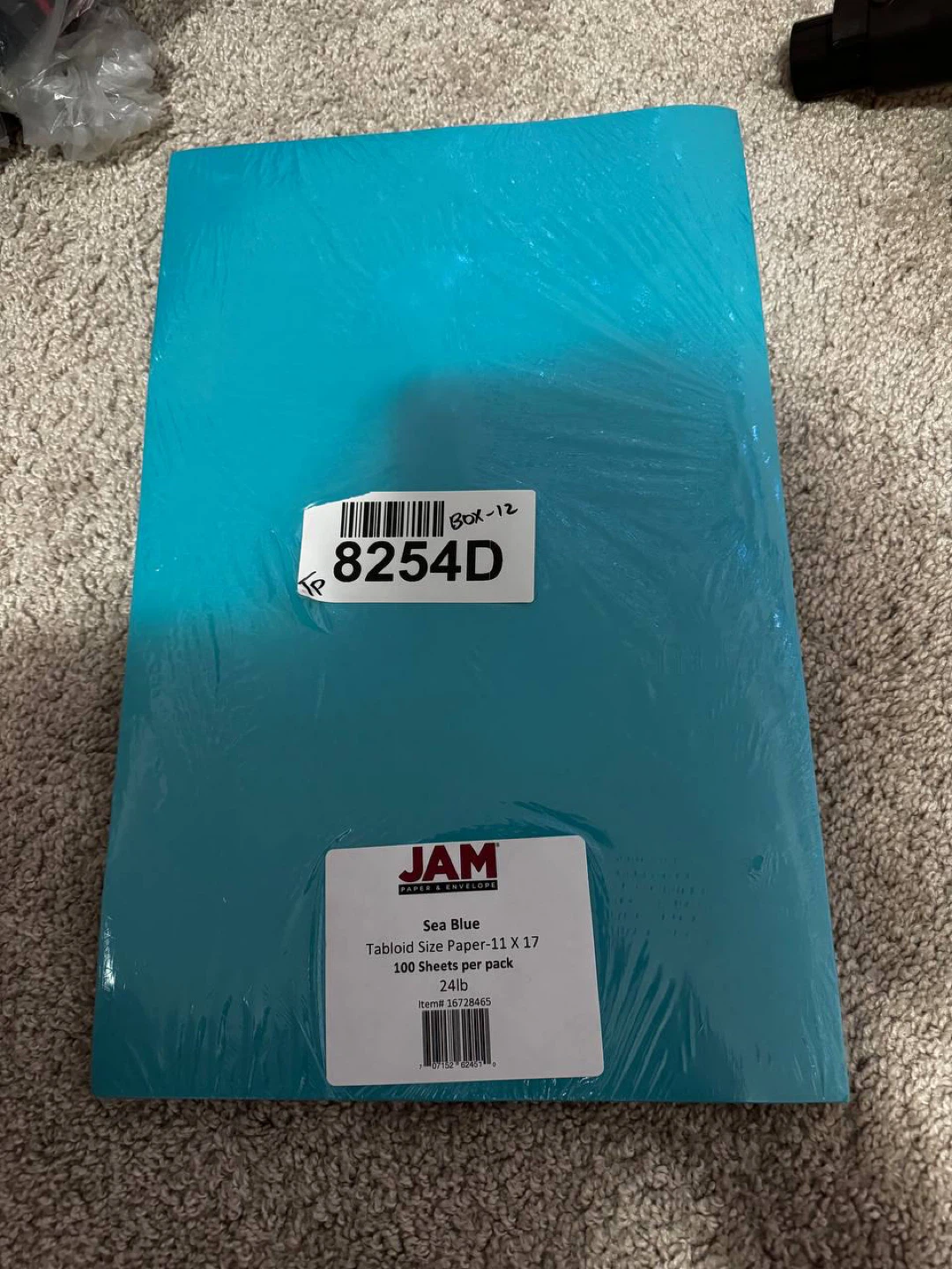 JAM Paper Ledger Colored Paper – Sea Blue (11” x 17”) – 100 Sh - photo 4