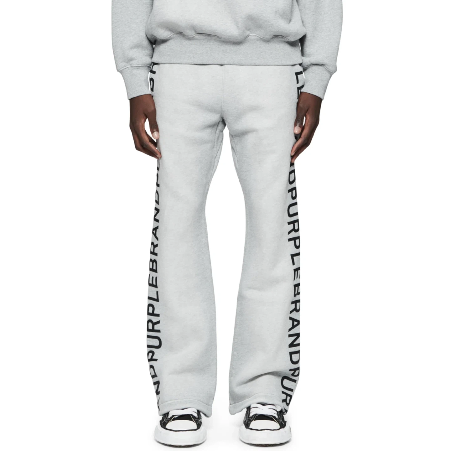 Purple brand flare track pants