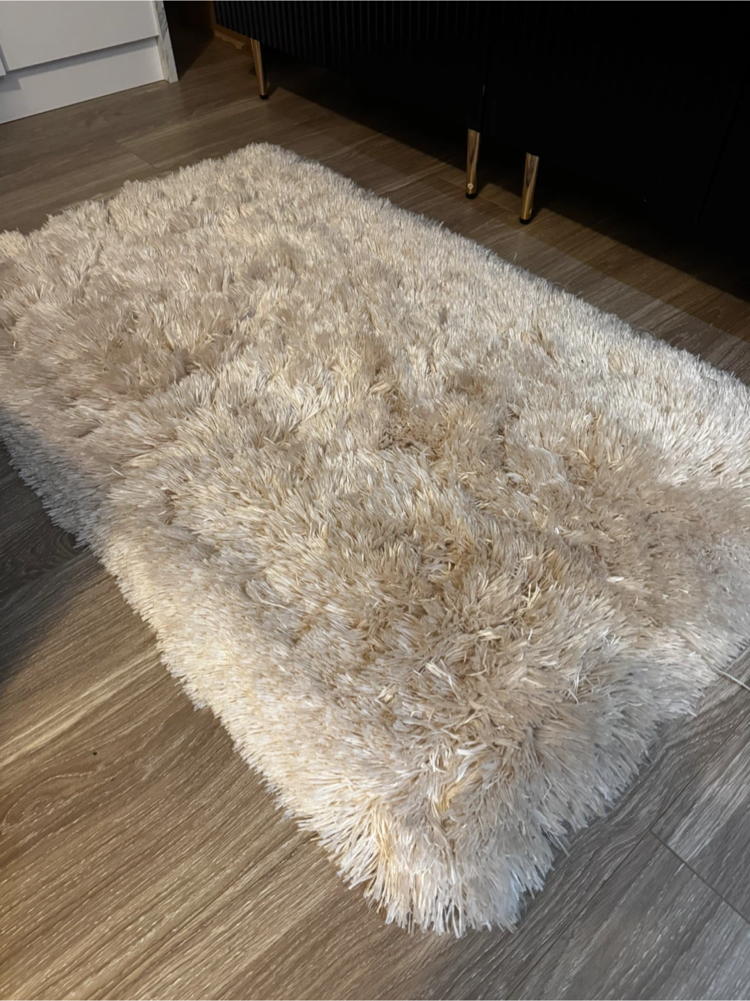 Cream Shaggy Rug - photo 2