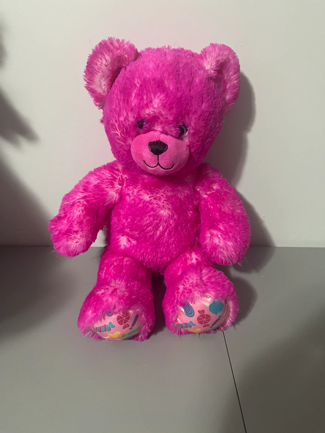 Build-A-Bear Workshop Candy Pop Pink Bear plush toy 2018