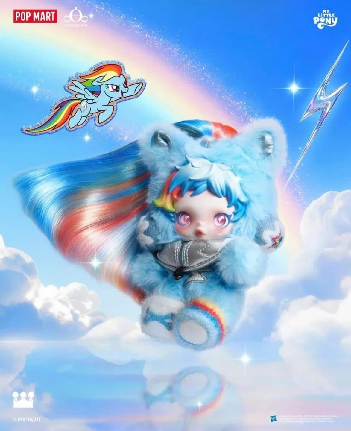 Skullpanda x MLP - Fluttershy/Rainbow Dash - photo 2