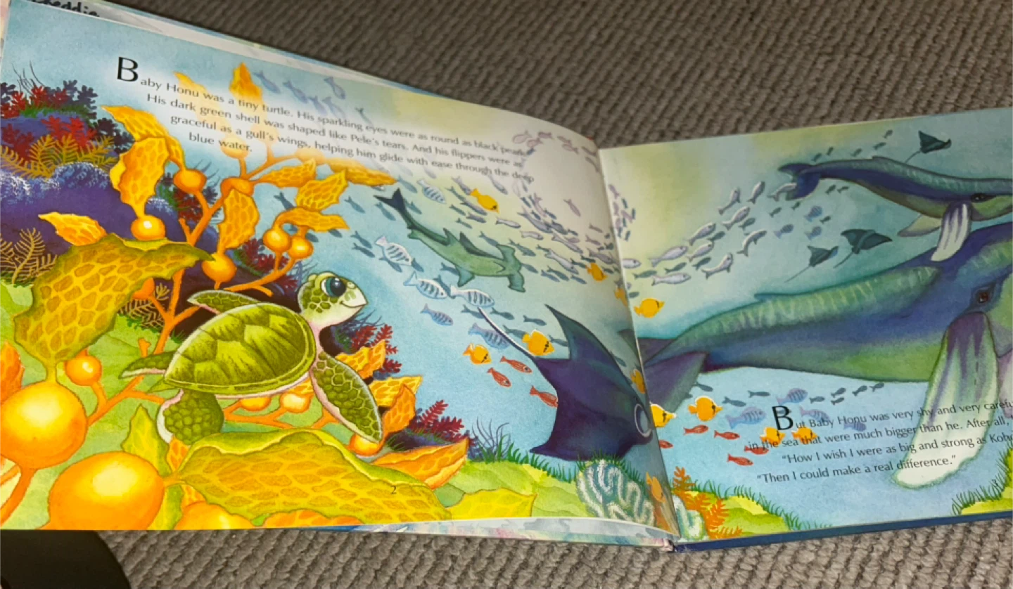 Baby Honu Saves The Day Book by Tammy Yee - photo 4