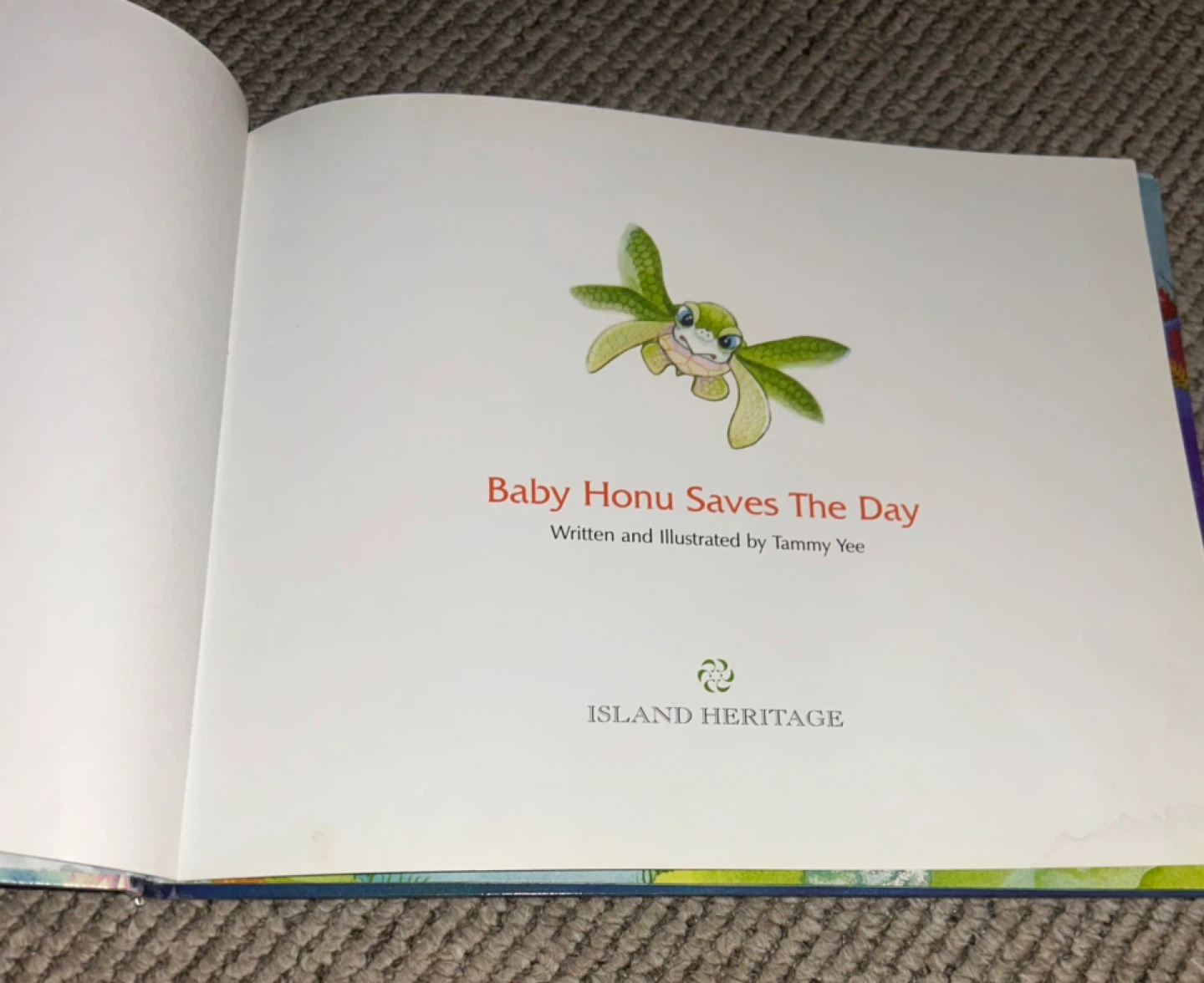 Baby Honu Saves The Day Book by Tammy Yee - photo 3