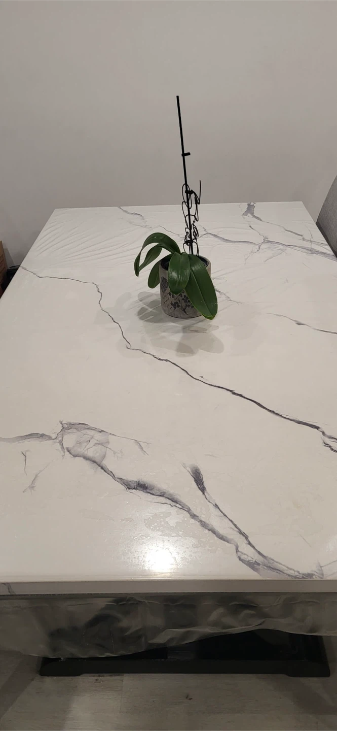 Marble Top Dining Table with Chairs - photo 4