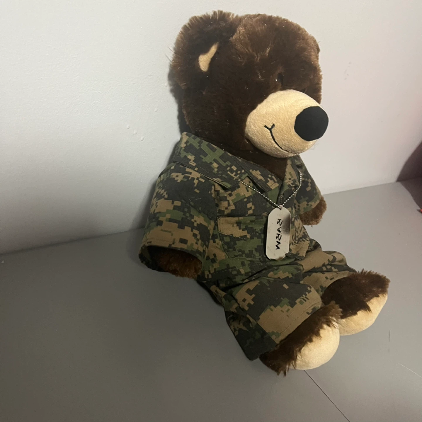 Build-A-Bear Workshop Camo Soldier Plush Teddy Bear 2010 Retired - photo 2