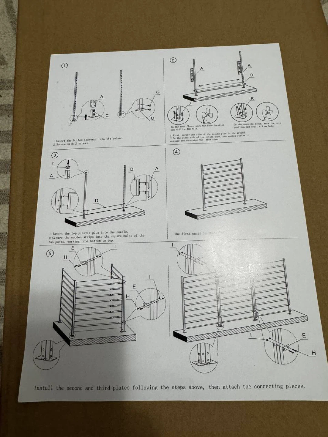 Wood Privacy Fence Panels – 3 Panel Set – New Sealed 🌿 - photo 5