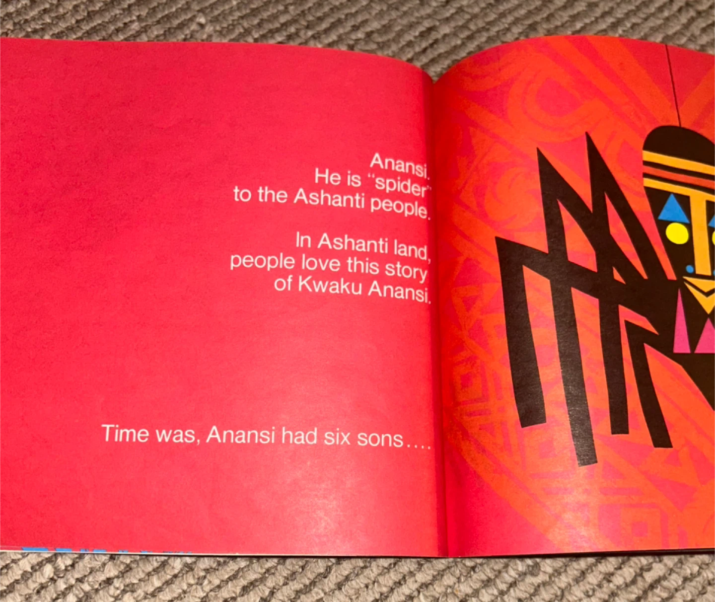 Anansi the Spider by Gerald McDermott - Caldecott Honor Book - photo 4