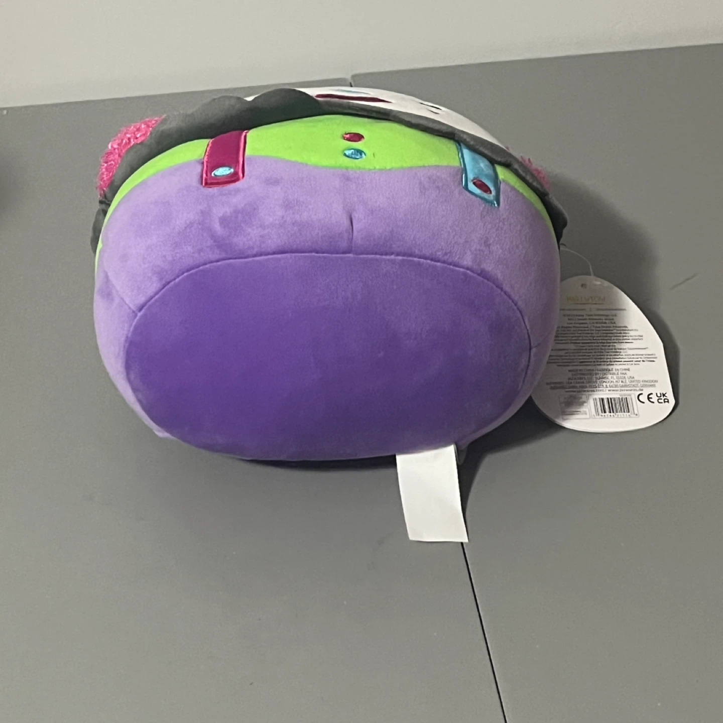 Squishmallow Umberto the Clown Blacklight Squad 8” NWT - photo 3