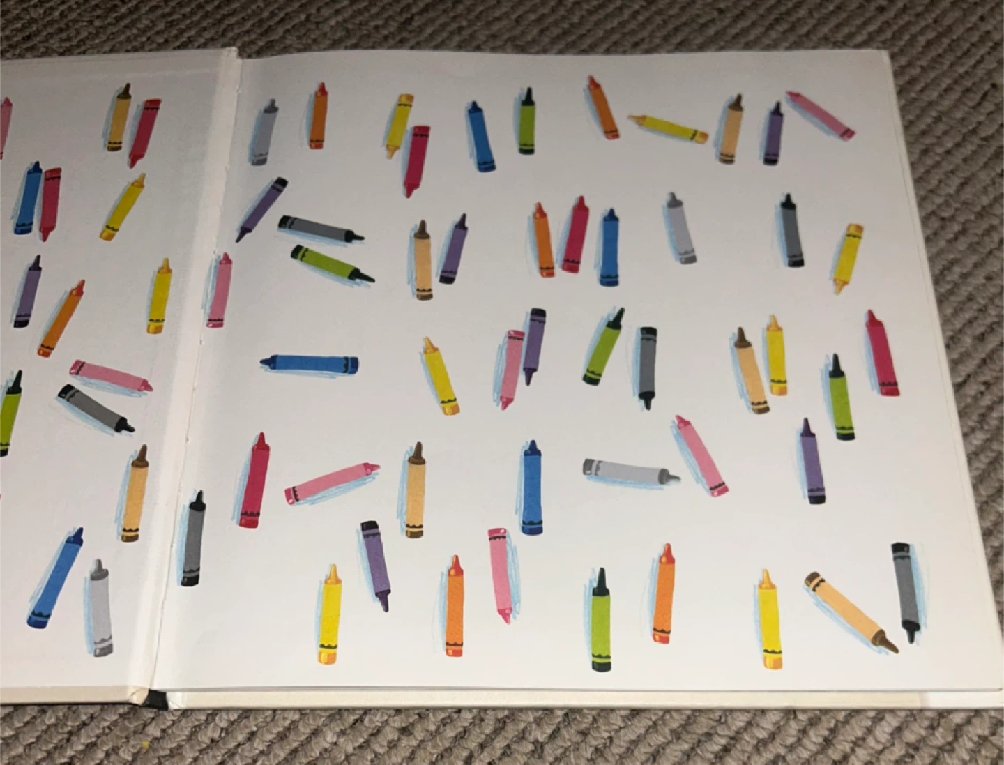The Day the Crayons Quit Picture Book - photo 2