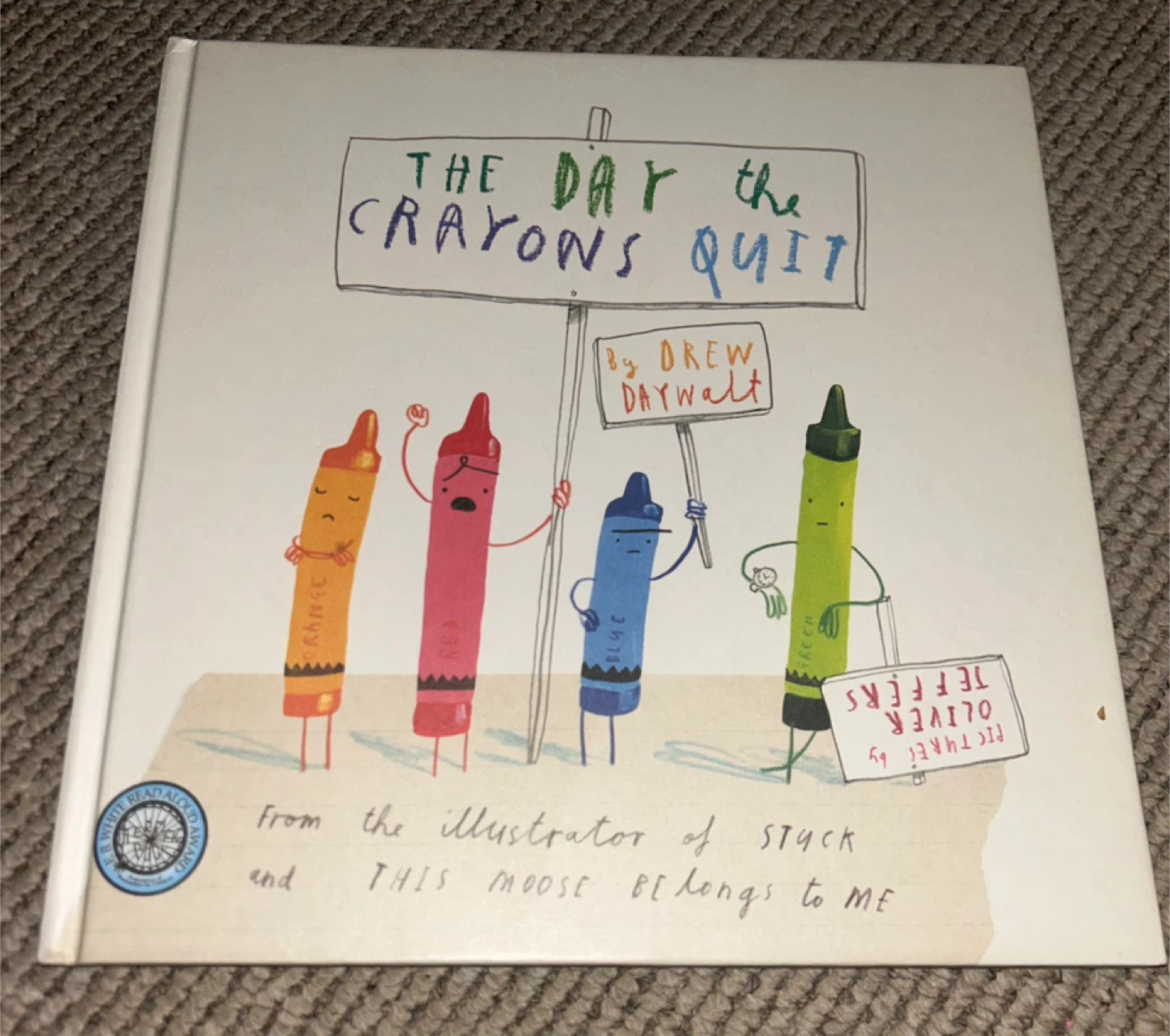The Day the Crayons Quit Picture Book