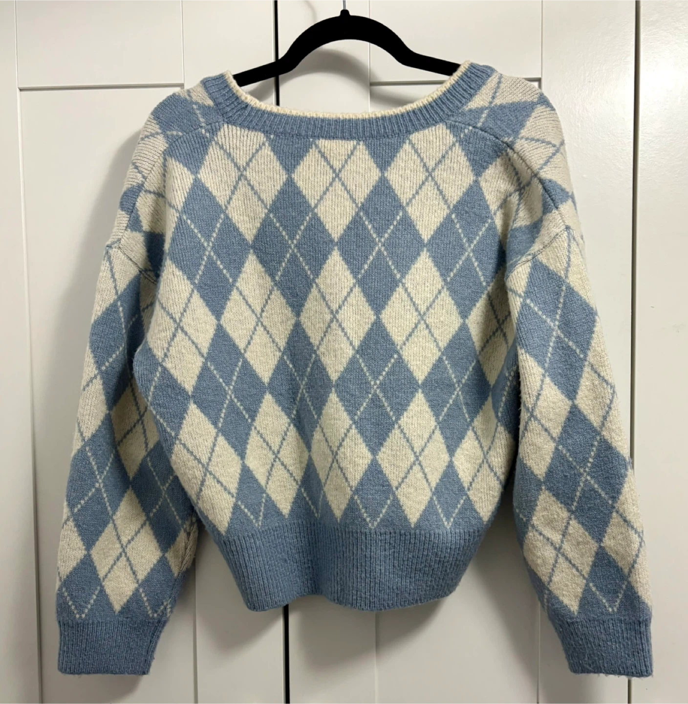 Light Blue Cardigan Sweater - photo 2
