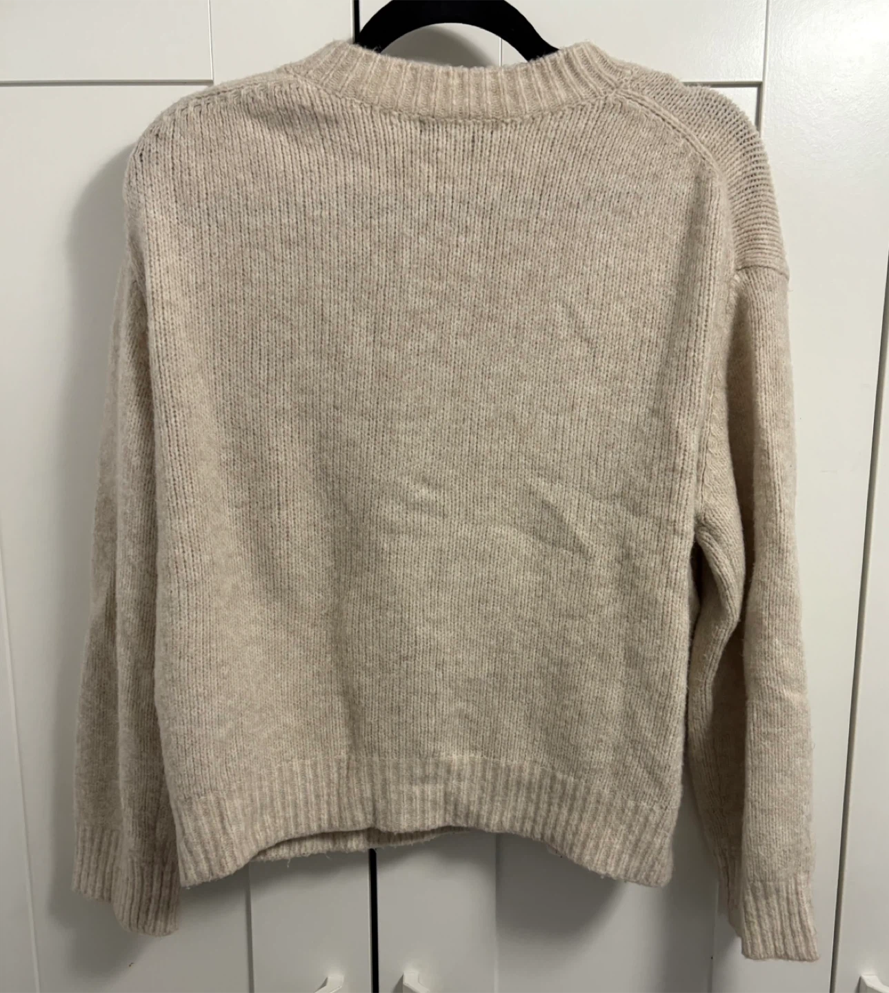 Toptem Button-Up Cardigan Cream - photo 2