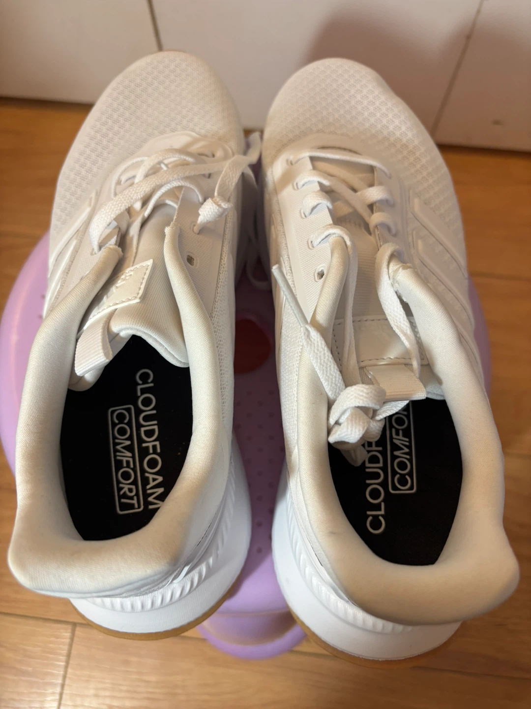 Size 10 Adidas Cloudfoam Comfort Running Shoes - photo 5