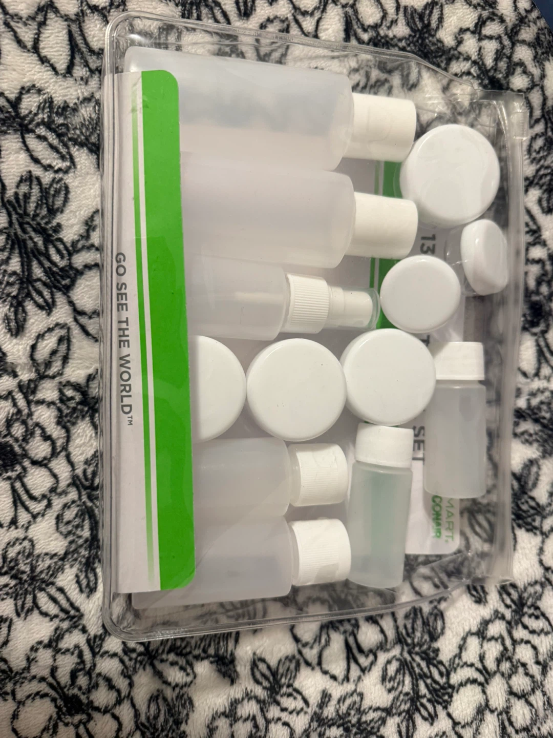 Travel Size Toiletry Bottles and Containers Set