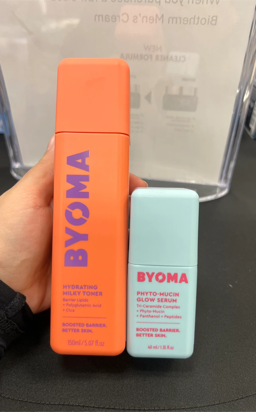 BYOMA Hydrating Milky Toner & Phyto-Mucin Glow Serum