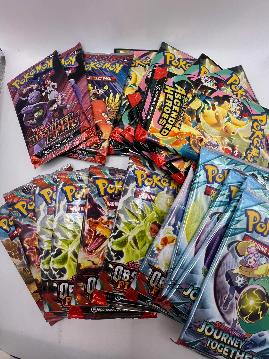Pokemon Trading Card Game Booster Packs Bundle