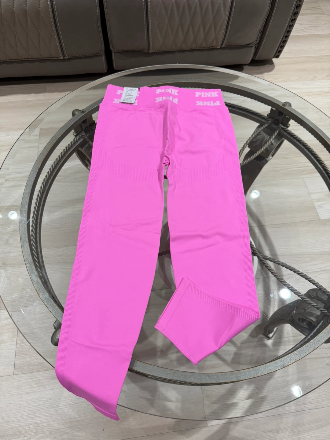 Pink leggings new with tags $25