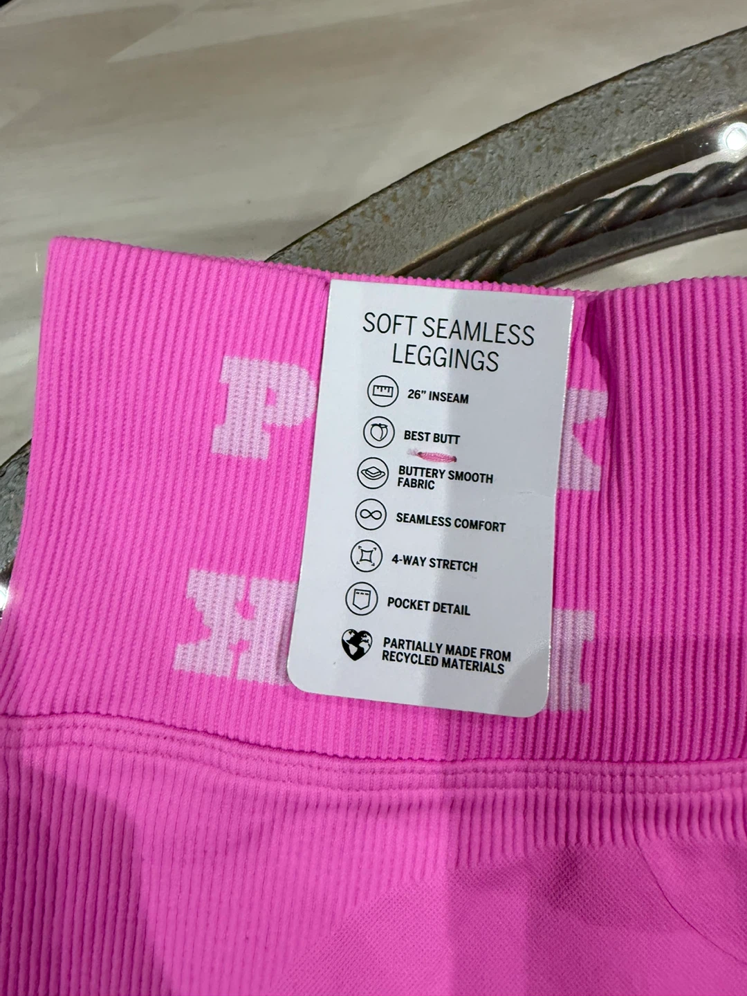 Pink leggings new with tags $25 - photo 2
