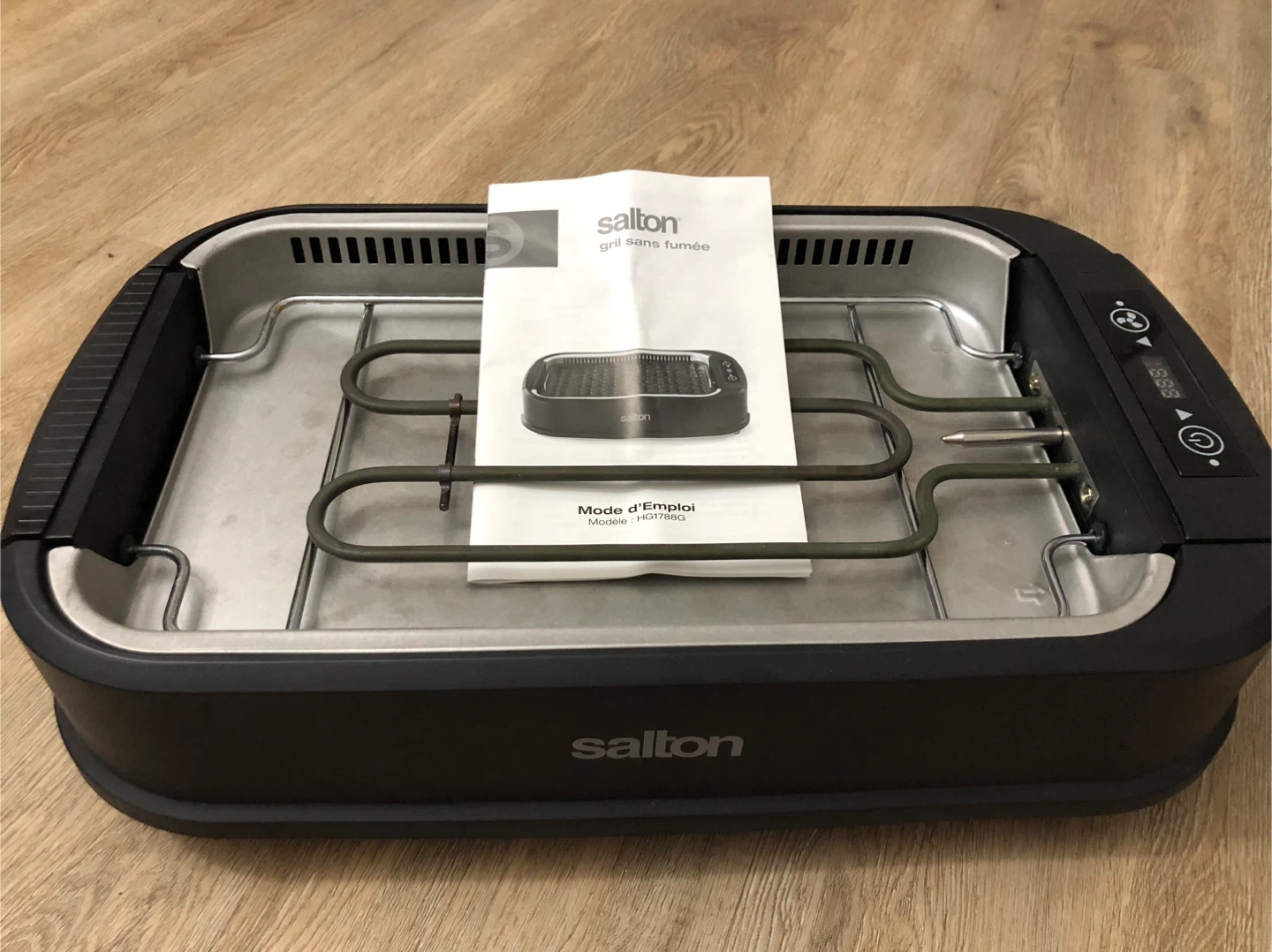 Salton smokeless indoor grill - photo 3