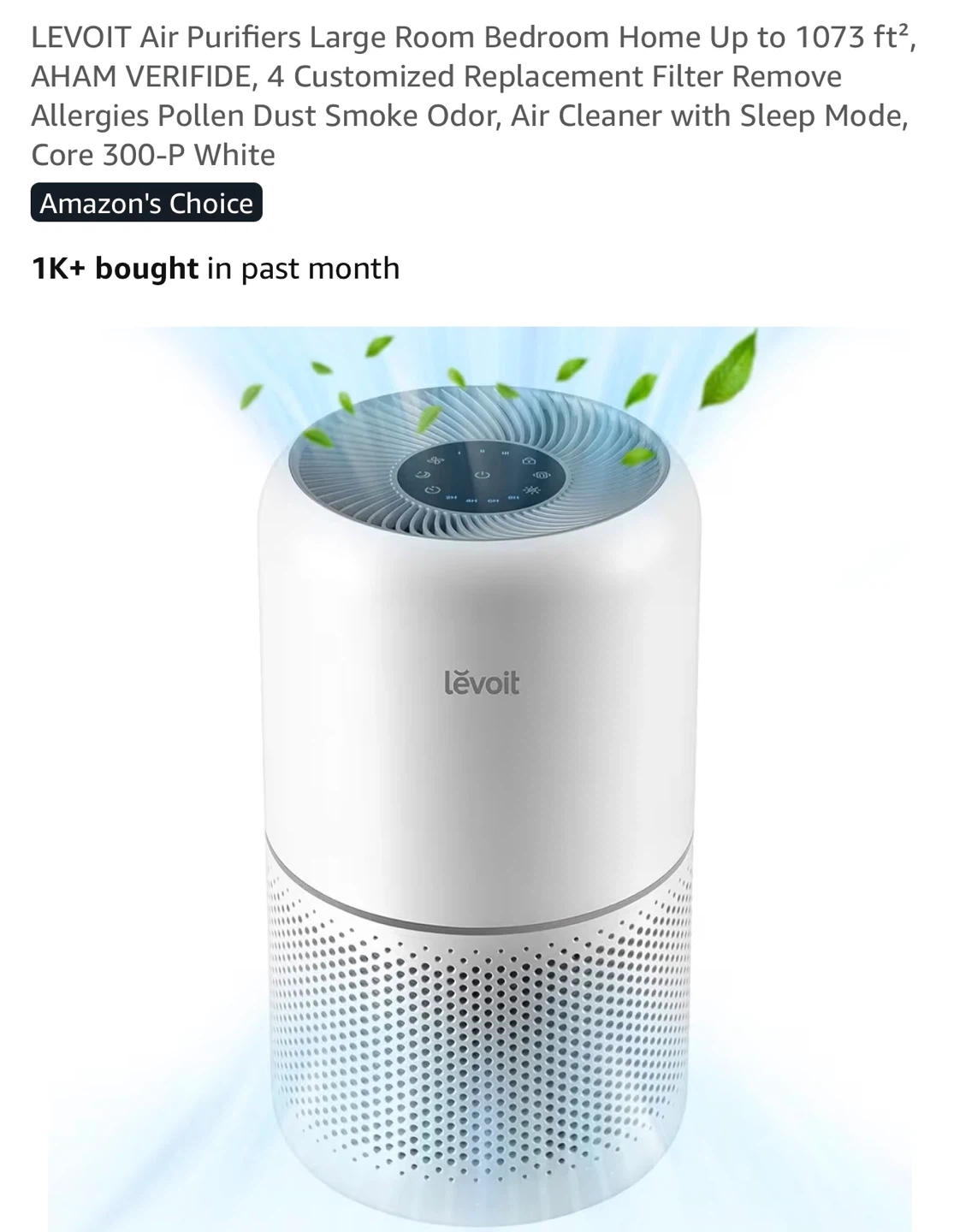 Levoit Core-300 Air Purifier