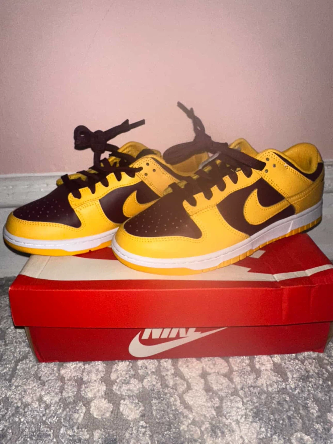 Nike Dunk Low Yellow/Brown Sneakers