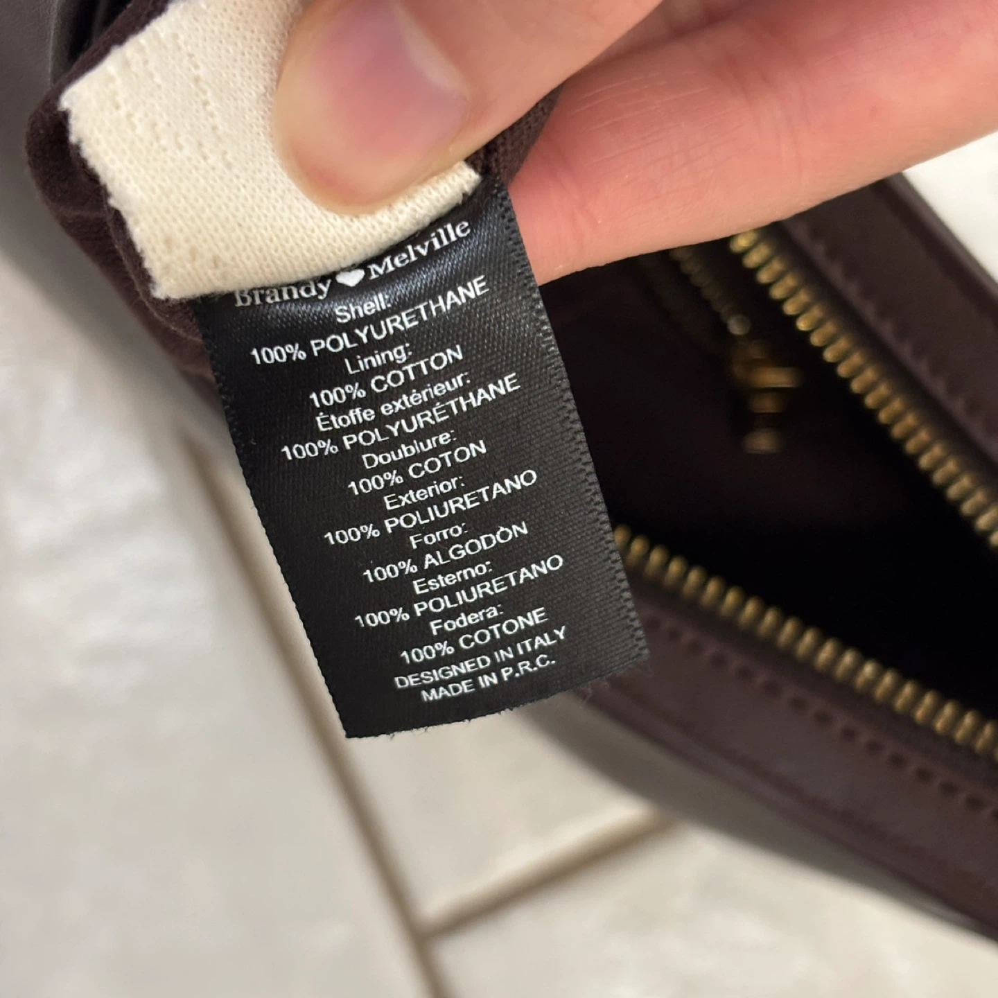 Brandy Melville Brown Shoulder Bag - photo 5
