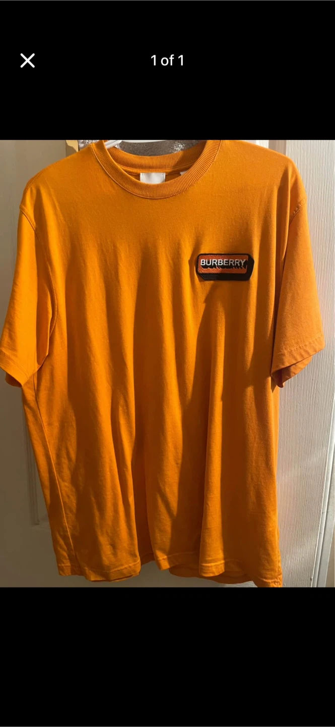 Burberry Orange T-Shirt