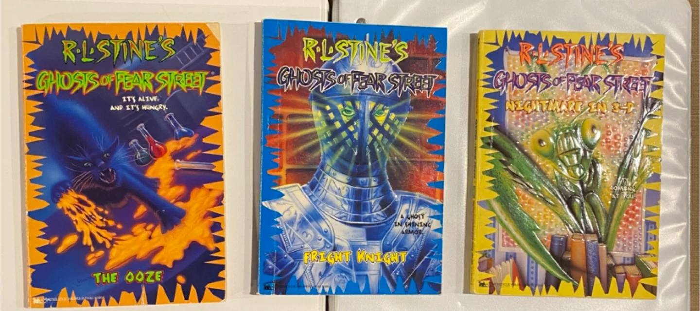 R.L. Stine's Ghosts of Fear Street Books