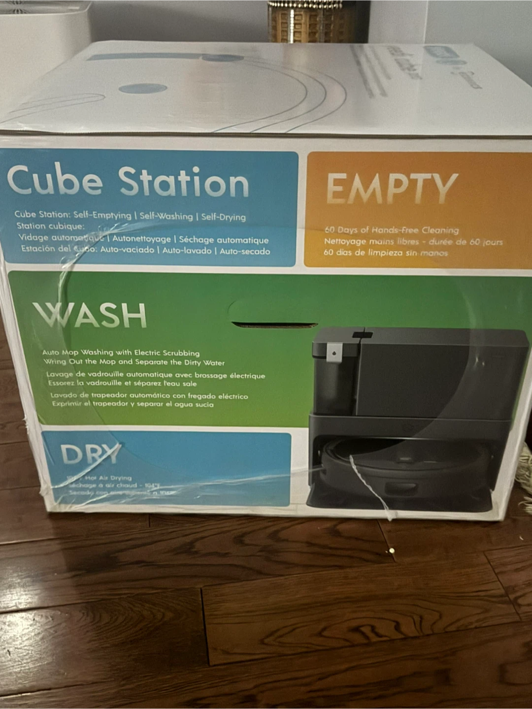 yeedi cube station robot vacuum - photo 2