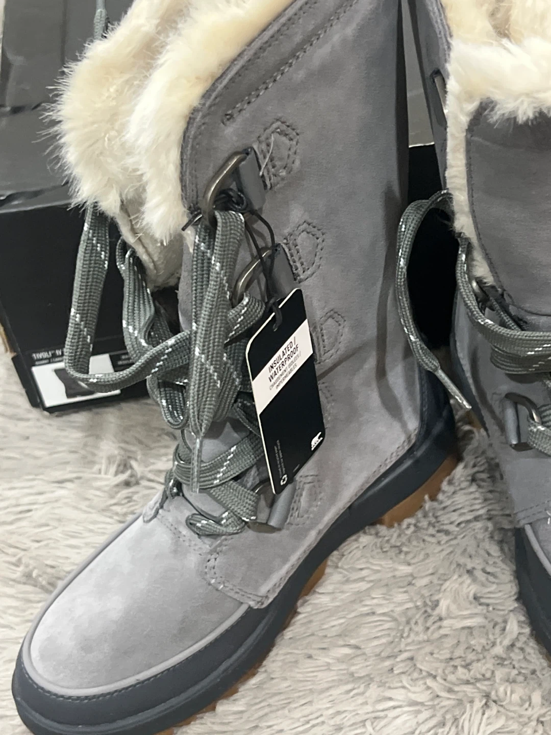 Sorel Tivoli IV Tall WP Women's Winter Boots Grey Size 7 - photo 3